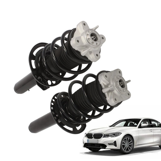 2x Front Shock Strut Assys w/o EDC Fit BMW G20 G21 330i M340i xDrive 31316879310