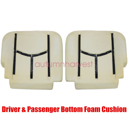 For 2003 2004 2005 2006 Chevy Silverado Driver & Passenger Bottom Seat Foam Pad