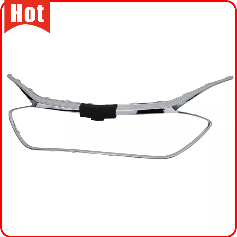 For 2019-2025 Chevrolet Malibu Chrome Front Middle Frame Grille Trim 84473374