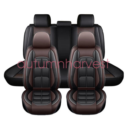 Fits 2009-2021 Dodge Ram 1500 Car Seat Cover 5 Seats Full Set PU Leather Cushion