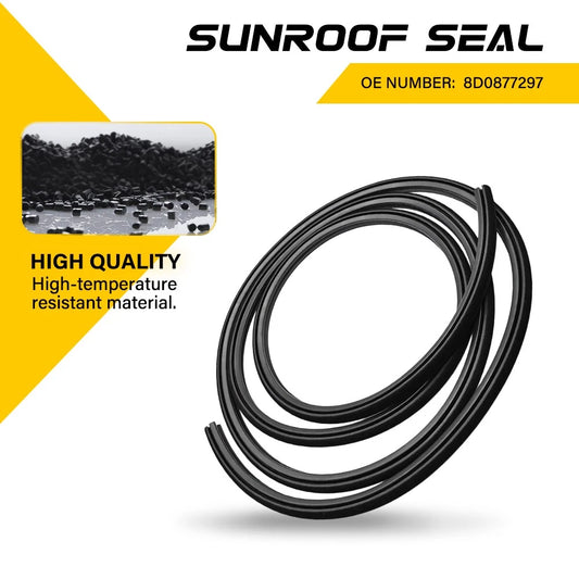8D0877297 For VW JETTA BEETLE GTI GOLF PASSAT SUNROOF RUBBER SEAL GASKET NEW