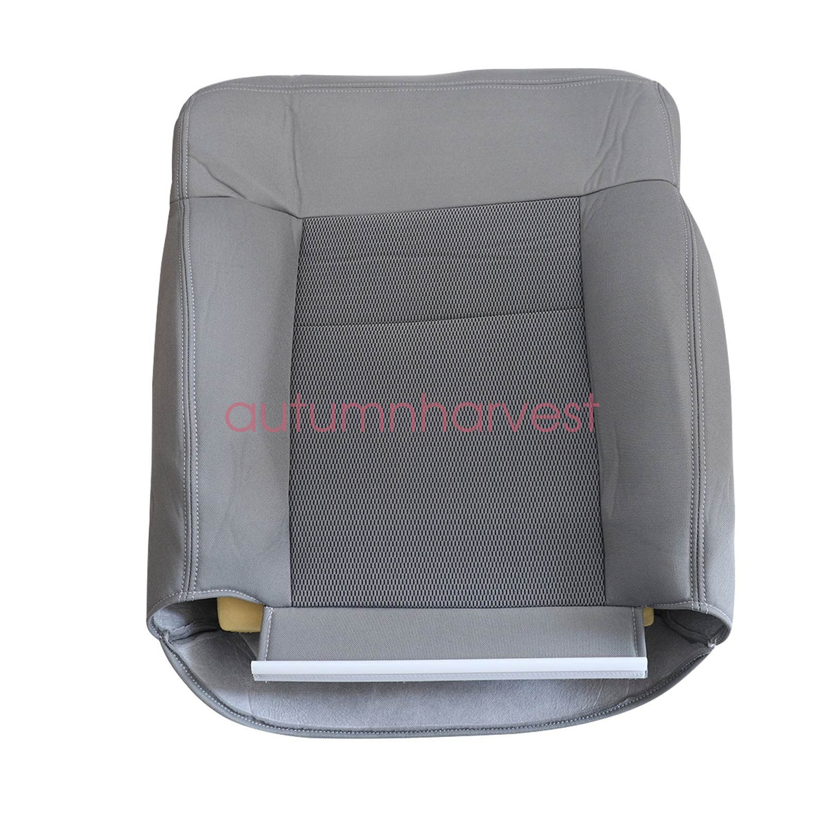 Fits 2004-2008 Ford F150 XLT Passenger Bottom & Top Cloth Seat Cover Flint Gray
