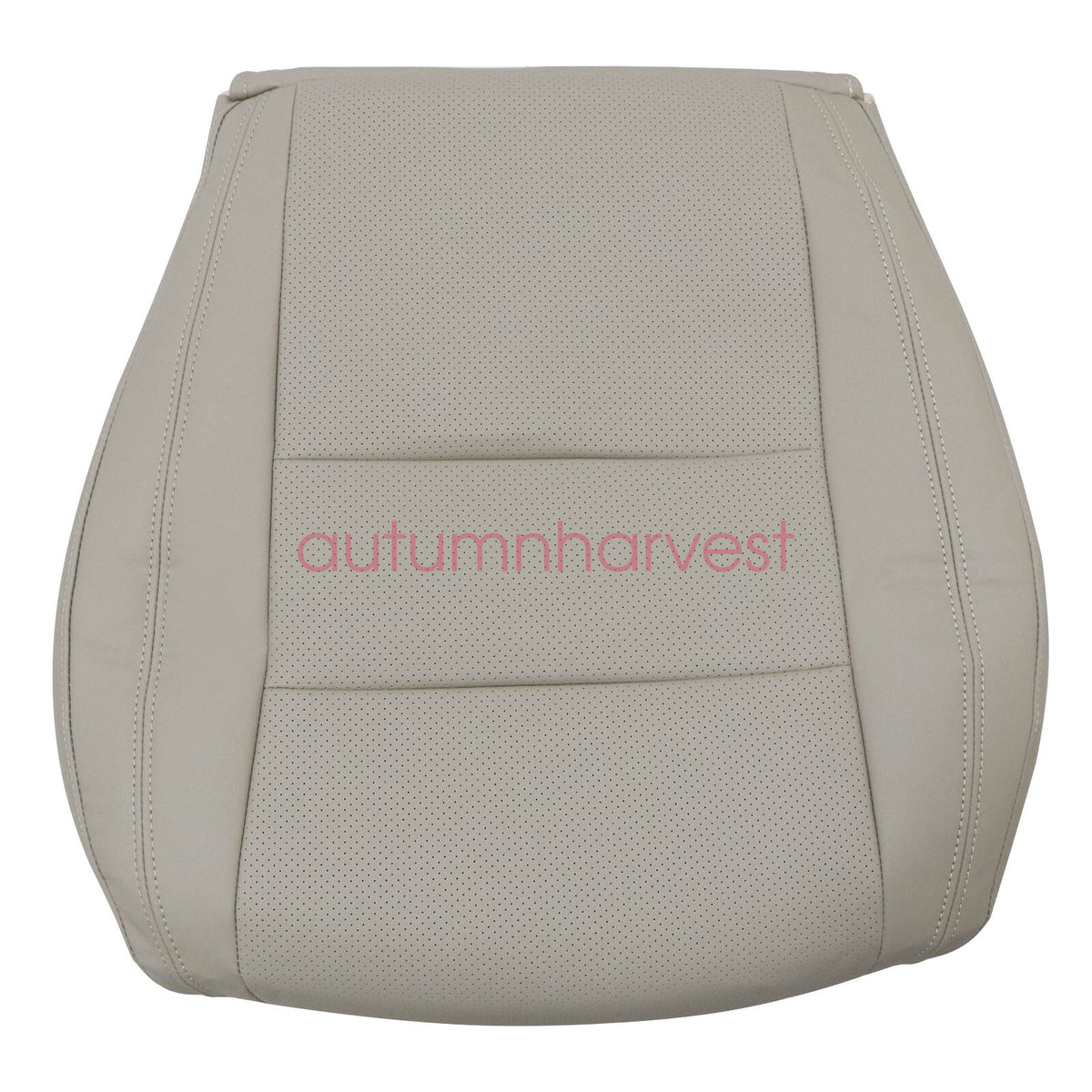 For 2011-2016 Jeep Grand Cherokee Front Bottom Perforated Leather Seat Cover Tan