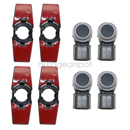 4x Parking Sensor & Bracket Fits Infiniti Q50 2014-2022 28533-5ZA0A 28438-4GA1A