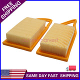 2x Air Filter For Stihl BR500 BR550 BR600 Backpack Blower 4282-141-0300 Orange