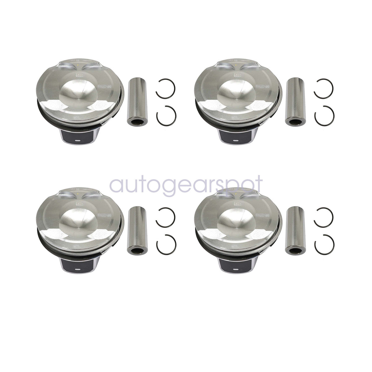Fit For 2015-2018 Ford Edge Escape Fusion Lincoln MKC MKZ 2.0T Piston & Ring 4X