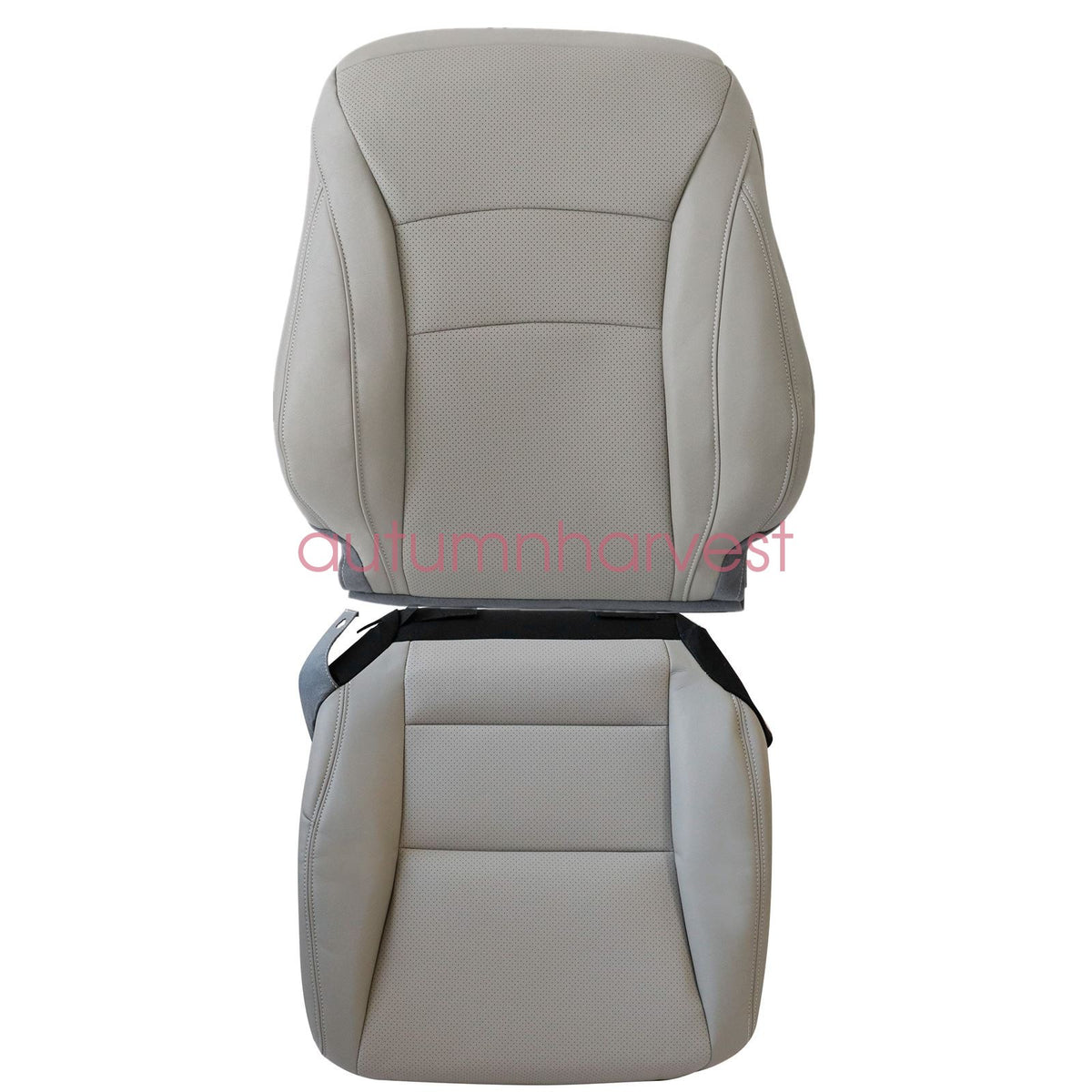 2013-17 For Honda Accord Driver Side Replacement Seat Cover Gray (Pocket Back)
