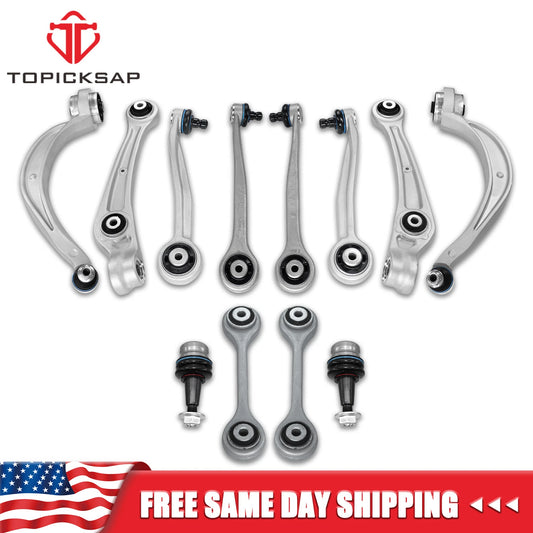12pc Front Upper Control Arms Kit Fit for 2012-18 Audi A6 A7 Quattro RS7 S6