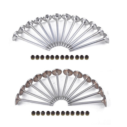 24X Intake & Exhaust Valve Set Fits Audi A4 A5 A6 A7 A8 Q5 Q7 3.0T 06E109601E