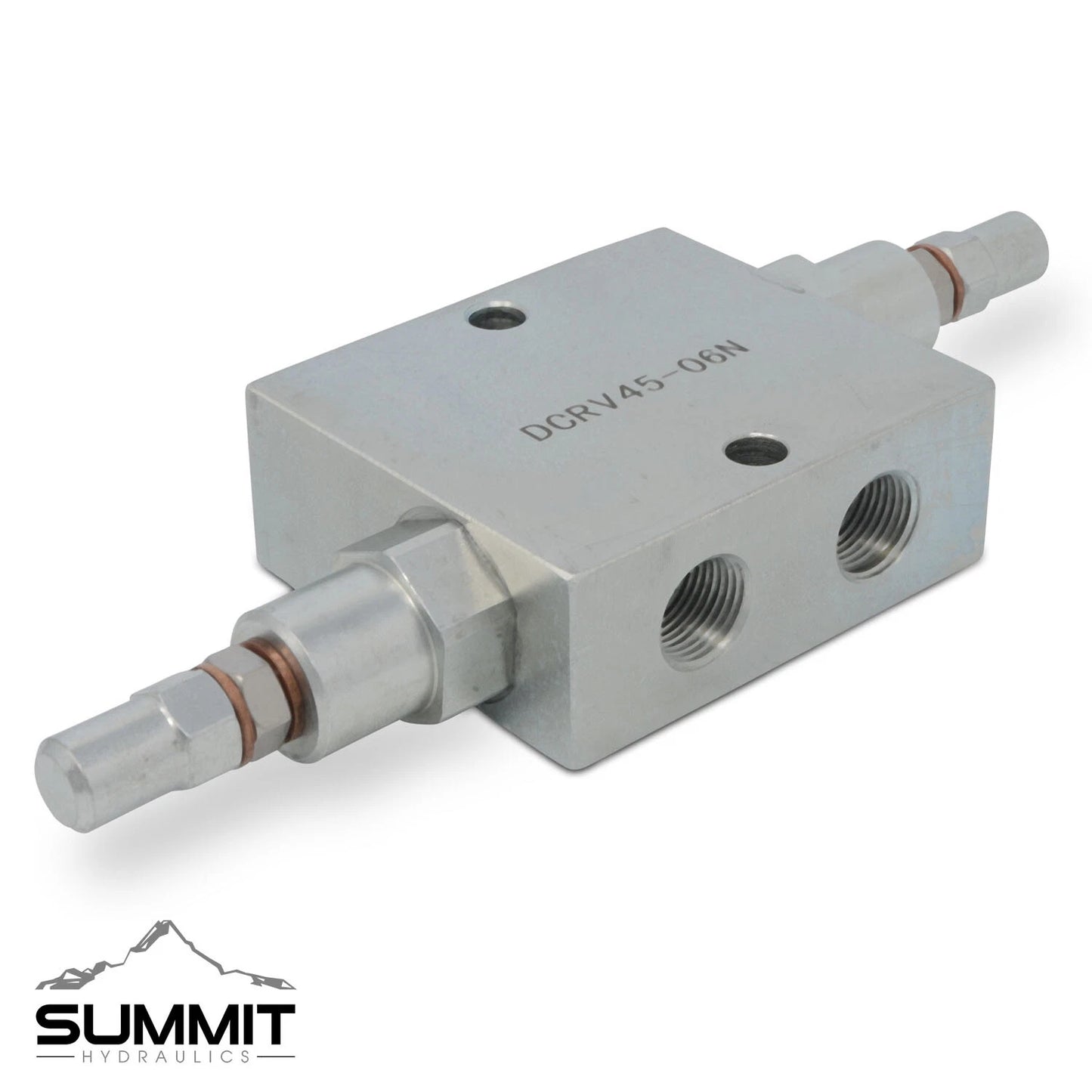 For Dual Crossover Hydraulic Relief Cushion Valve 3/8 NPT Ports 12 GPM Max Flow