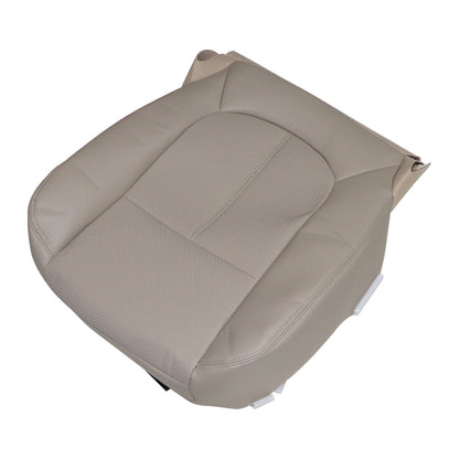For 2011-2016 Ford F250 F350 Lariat Driver & Passenger Perforated Seat Cover Tan