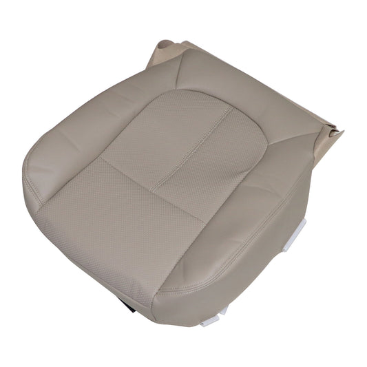 For 2011-2016 Ford F250 F350 Lariat Driver & Passenger Perforated Seat Cover Tan