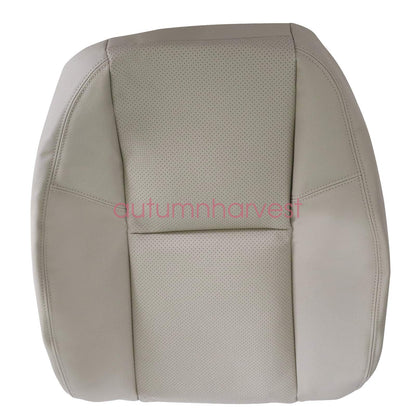 Driver Perforated Leather Seat Cover Tan For 2007-2008 Cadillac Escalade EXT ESV