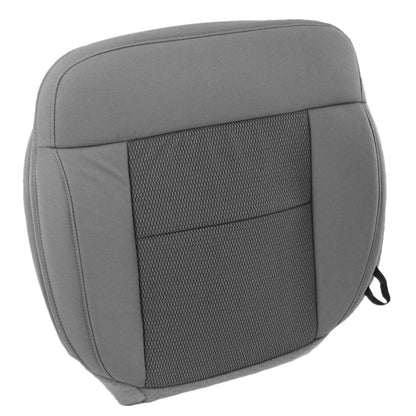 For 2004-2008 Ford F150 Driver Cloth Bottom Seat Cover & Foam Cushion Flint Gray