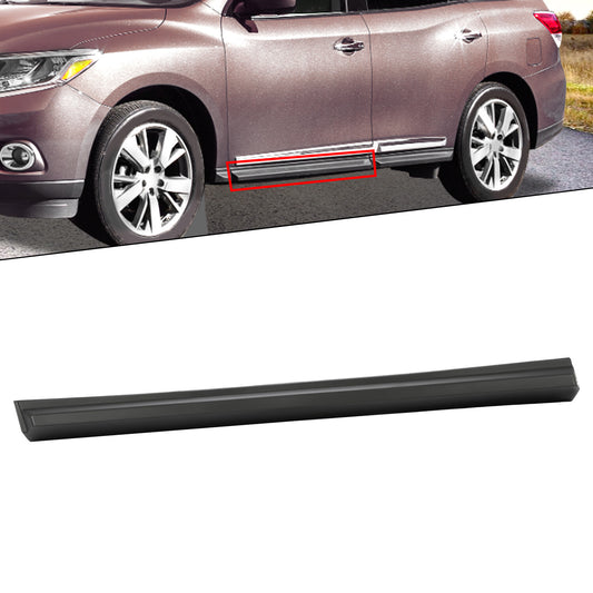 For Nissan Pathfinder 2013-2015 Front Door Lower Moulding Black Driver LH Side