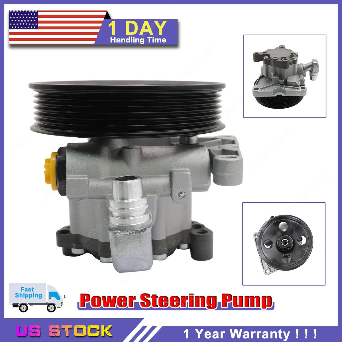New Power Steering Pump 0044669401 For Mercedes-Benz CLS55 AMG CLS500 2006