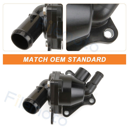 Fit 02-06 Honda Civic CR-V Acura RSX Engine Coolant Thermostat Housing Assembly