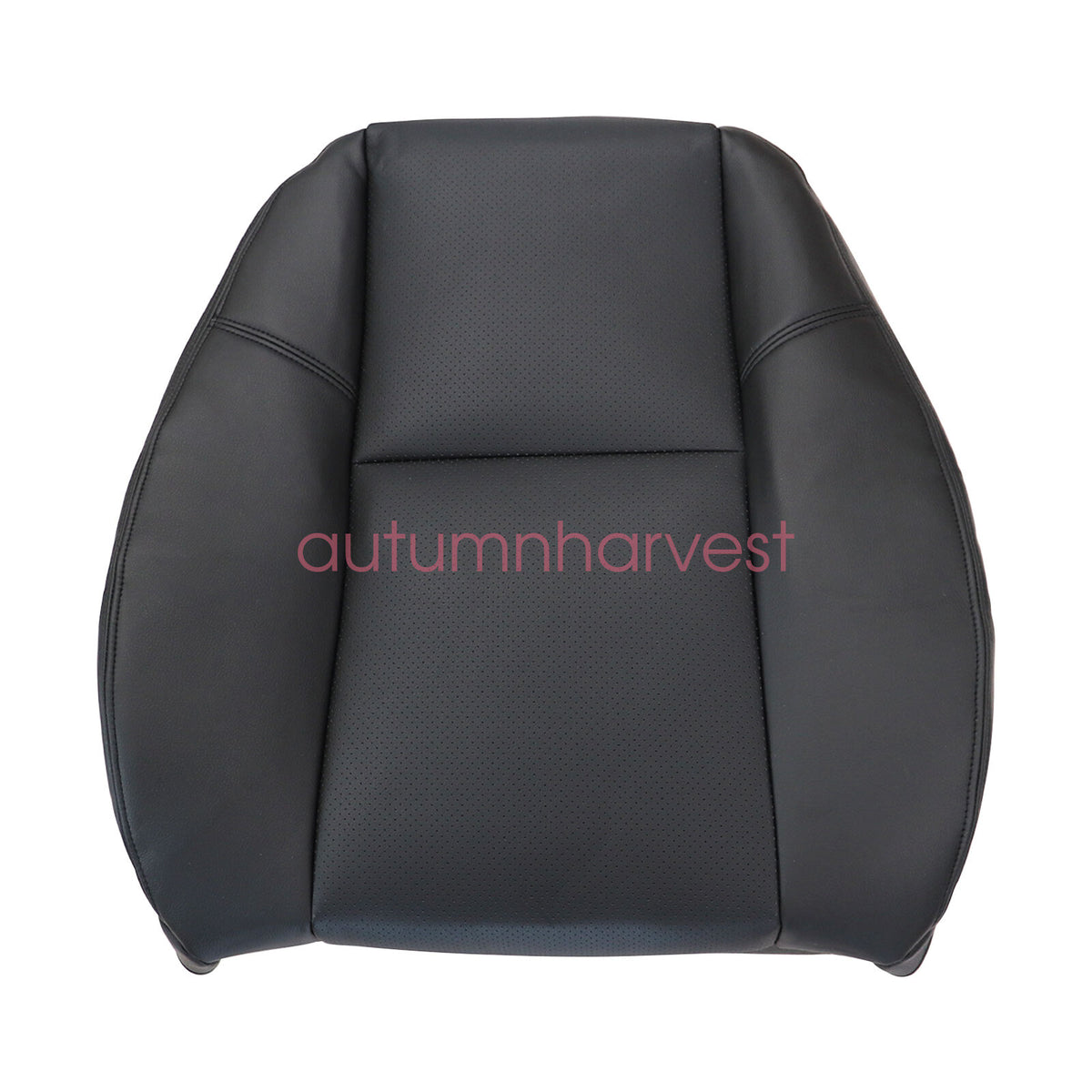 Fits 2007-2014 Cadillac Escalade Leather Seat Cover Black Driver Bottom & Top