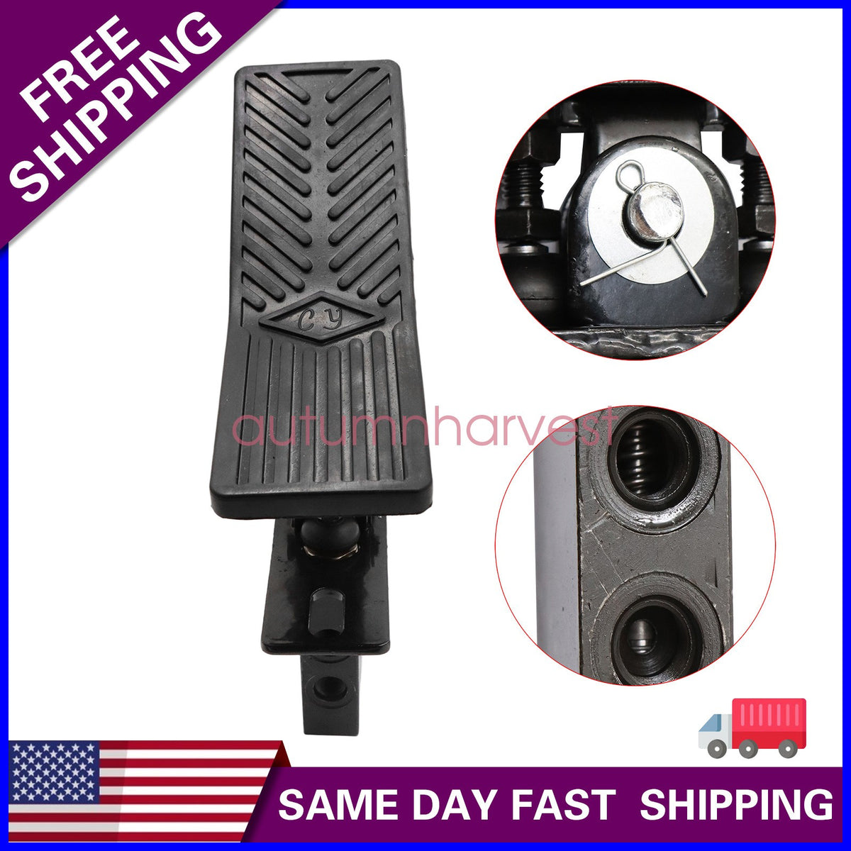 Excavator Hydraulic Foot Pedal Breaker Hammer Two-way Foot Control Valve 1PCS