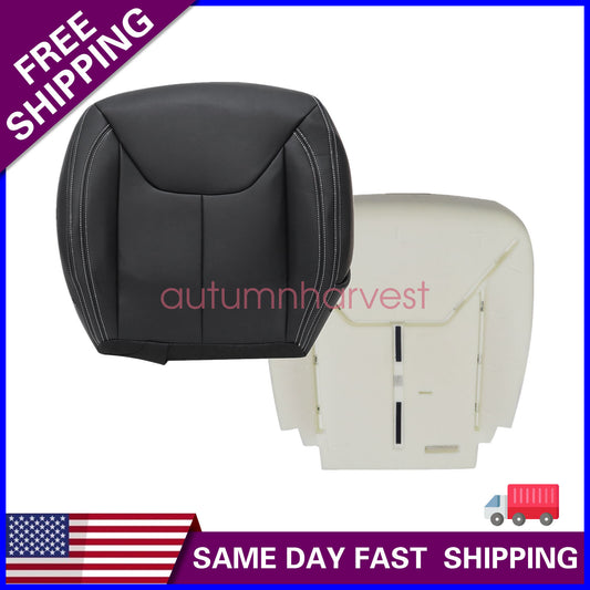 New Driver Bottom Seat Cover & Foam Cushion For 2013-2017 Jeep Wrangler Rubicon