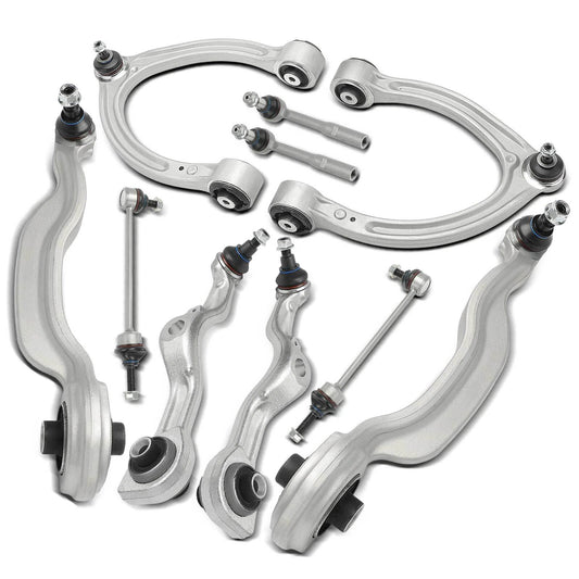 10x Front Control Arm with Ball Joint Sway Bar Link For Mercedes-Benz S400 S550