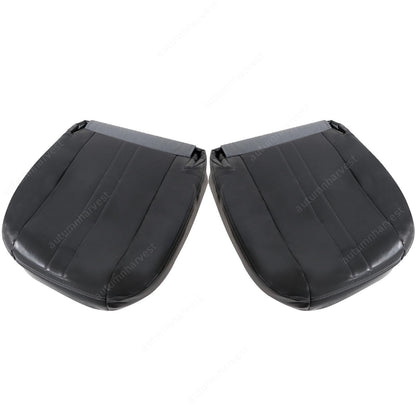 Front Both Bottom Replacement Seat Cover For 2003-2016 Chevy GMC C Series
