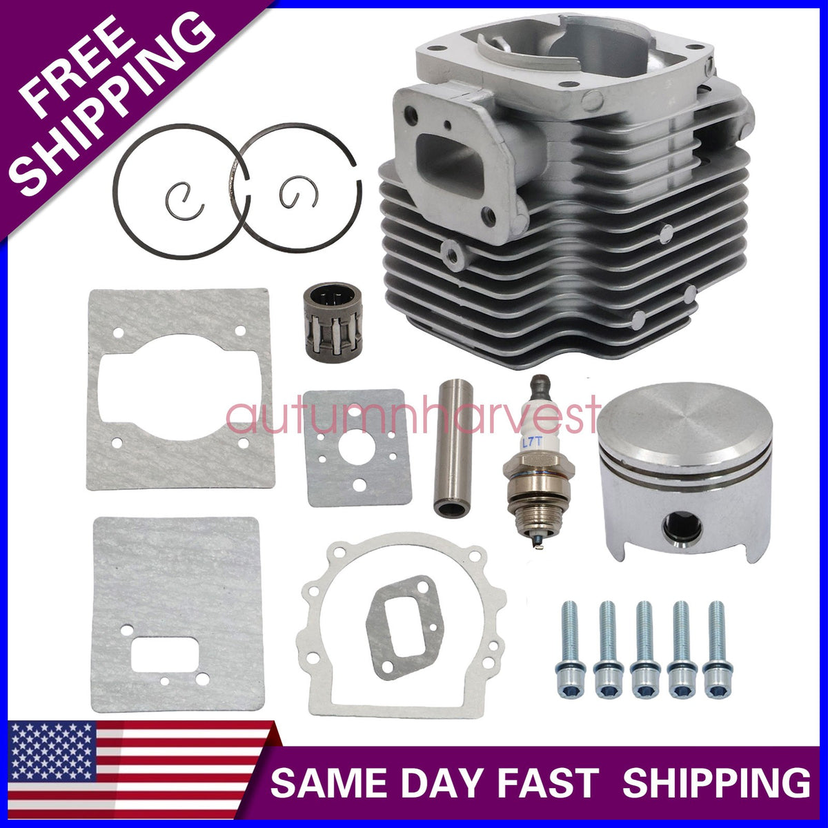 New Cylinder Piston Kit Fits Echo Backpack Blower PB-755SH PB-755ST P021002984