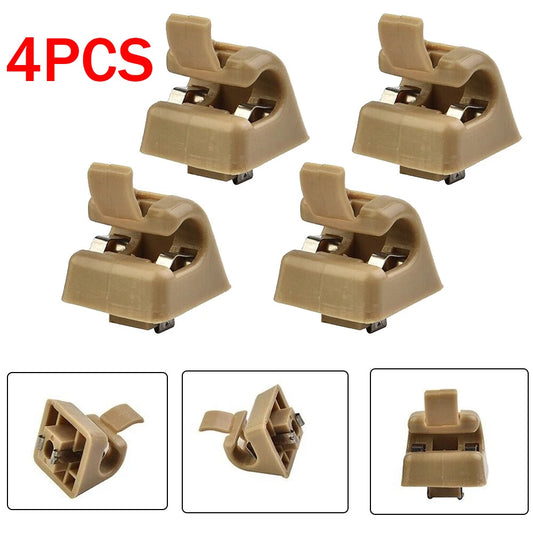 4 Set Of Sun Visor Clips Holders Fits For Mercedes W123 W124 W126 W140 W201 USA