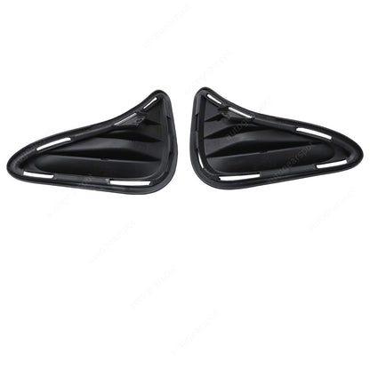 For 2017-2019 Toyota Corolla LE XLE CE Front Grille Fog Covers Brackets Set 6PC