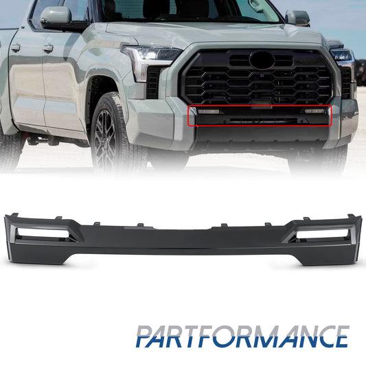 For 2022-2023 Toyota Tundra Center Front Upper Bumper Cover W/o light 539310C140