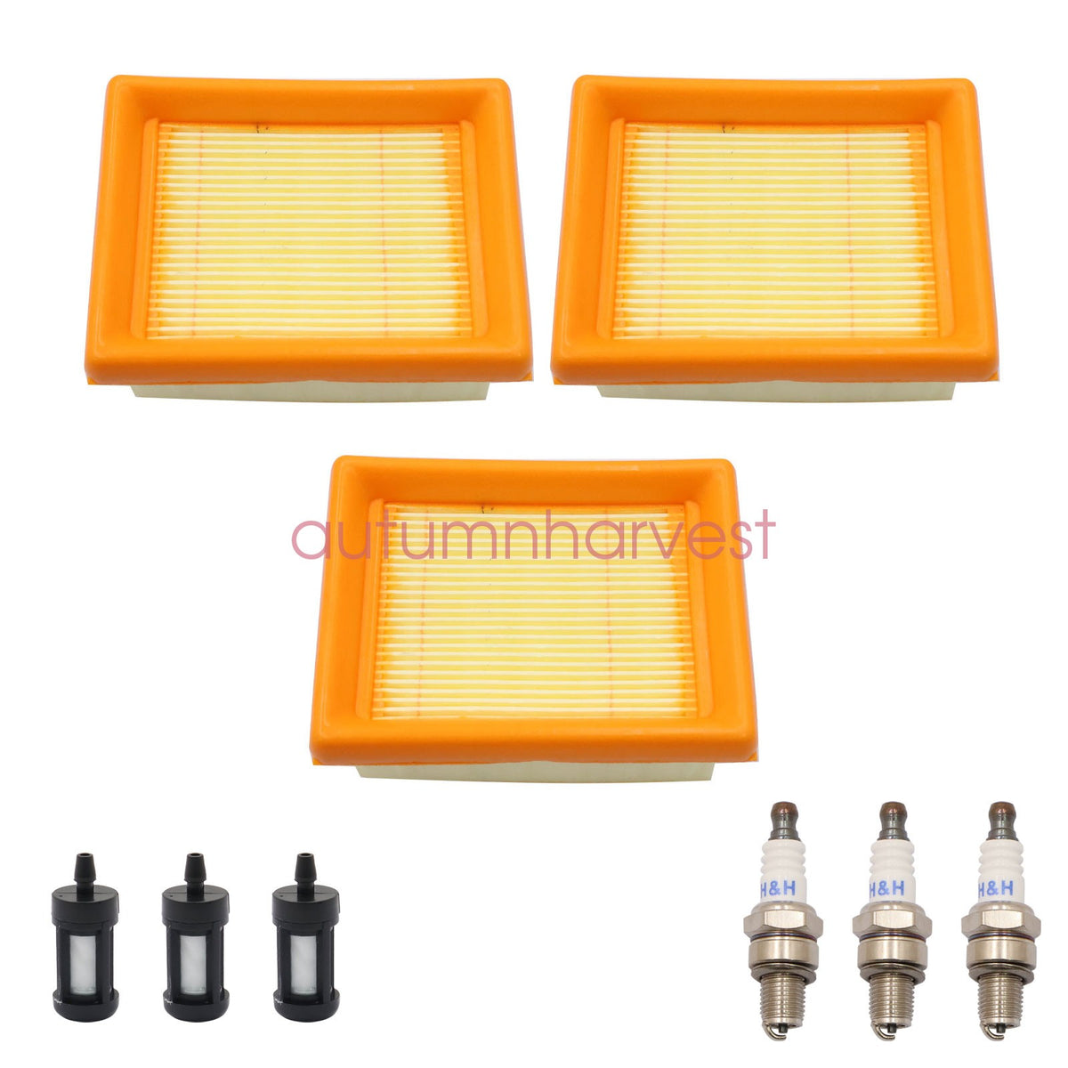New Fits Stihl BR800 BR800X BR800C Backpack Leaf Blower Air Fuel Filters Kit 3x