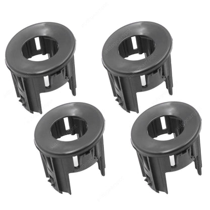 4X Front Bumper Park Assist Sensor Bezel for 2016-2018 Ram 2500 3500