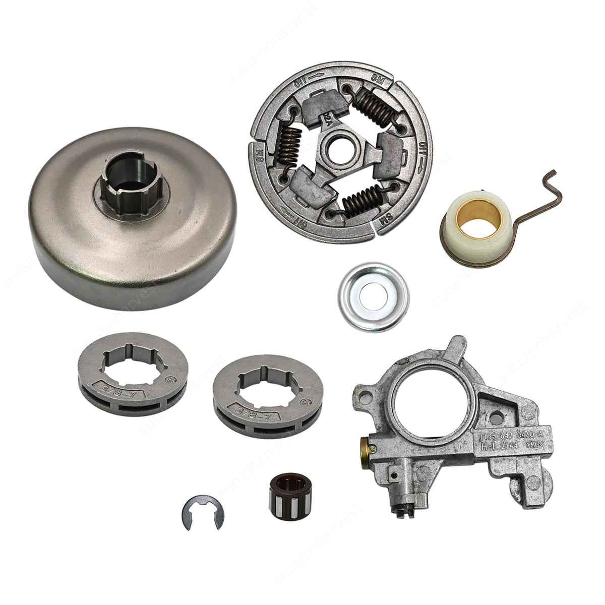 Clutch Hub Chain Sprocket Oil Pump For Stihl MS361 044 046 MS440 MS460 Chainsaw