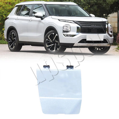 Pearl White Front Bumper Tow Hook Cover Cap For Mitsubishi Outlander 2022-2024