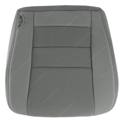 For 2003-2007 Ford F250 F350 XLT Driver Bottom Cloth Seat Cover & Foam Med Gray