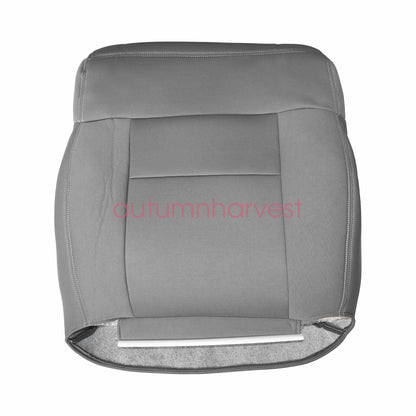 Fits 2004-2007 2008 Ford F150 Lariat Driver Top Lean Back Cloth Seat Cover Gray