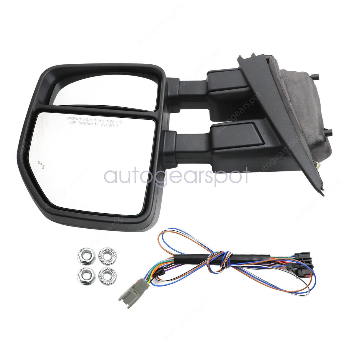 Right Side View Mirror W/Turn signals Floor Lamps For Ford F-250 F-350 2017-2022