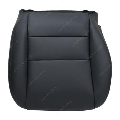 Replacement For 04-08 Acura TSX 4-Door Passenger Bottom Leather Seat Cover Black