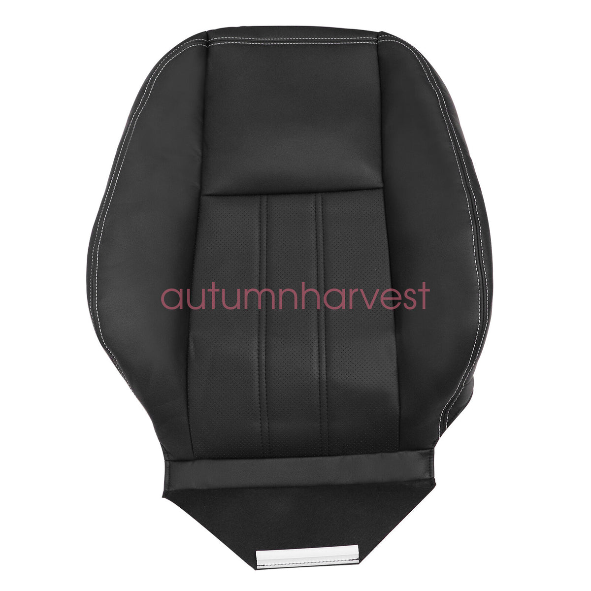 2PCS 2011-2016 For Chrysler Town & Country Bottom & Top Perforated Seat Cover
