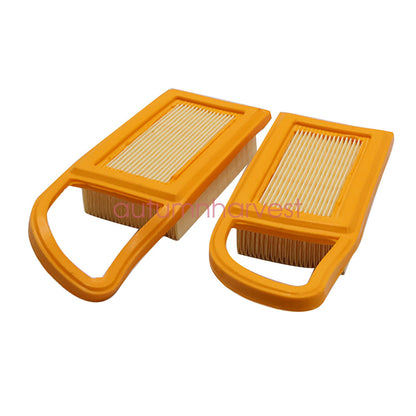2x Air Filter For Stihl BR500 BR550 BR600 Backpack Blower 4282-141-0300 Orange