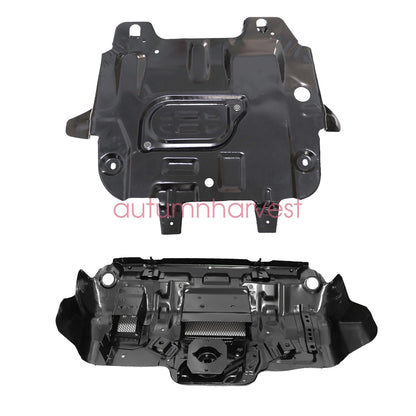 TWO-PIECE SET UNDER ENGINE COVER SPLASH SHIELD FOR 10-2023 TOYOTA 4RUNNER