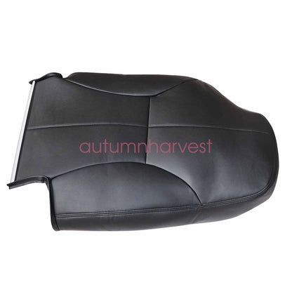 Fits 1998-2002 Dodge Ram 1500 2500 3500 Driver Back Leather Seat Cover Black