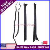 2Pcs FRONT A-PILLAR TRIM Molding Left + Right side Fit Range Rover 2013-2021