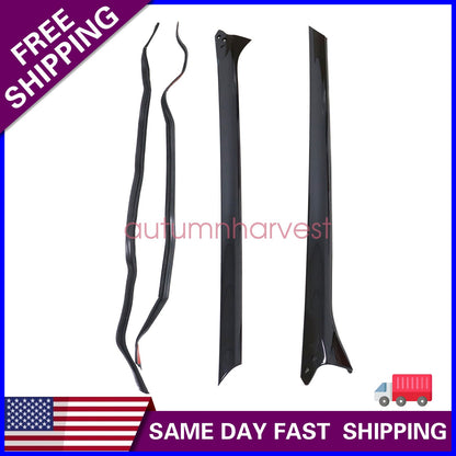 2Pcs FRONT A-PILLAR TRIM Molding Left + Right side Fit Range Rover 2013-2021