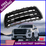 For GMC Yukon/Yukon XL SLT AT4 2021 2022 2023 Front Grille Black Grill 84835787
