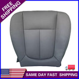 For 2012 2013 2014 Ford F150 Passenger Bottom PERFORATED SEAT COVER Gray