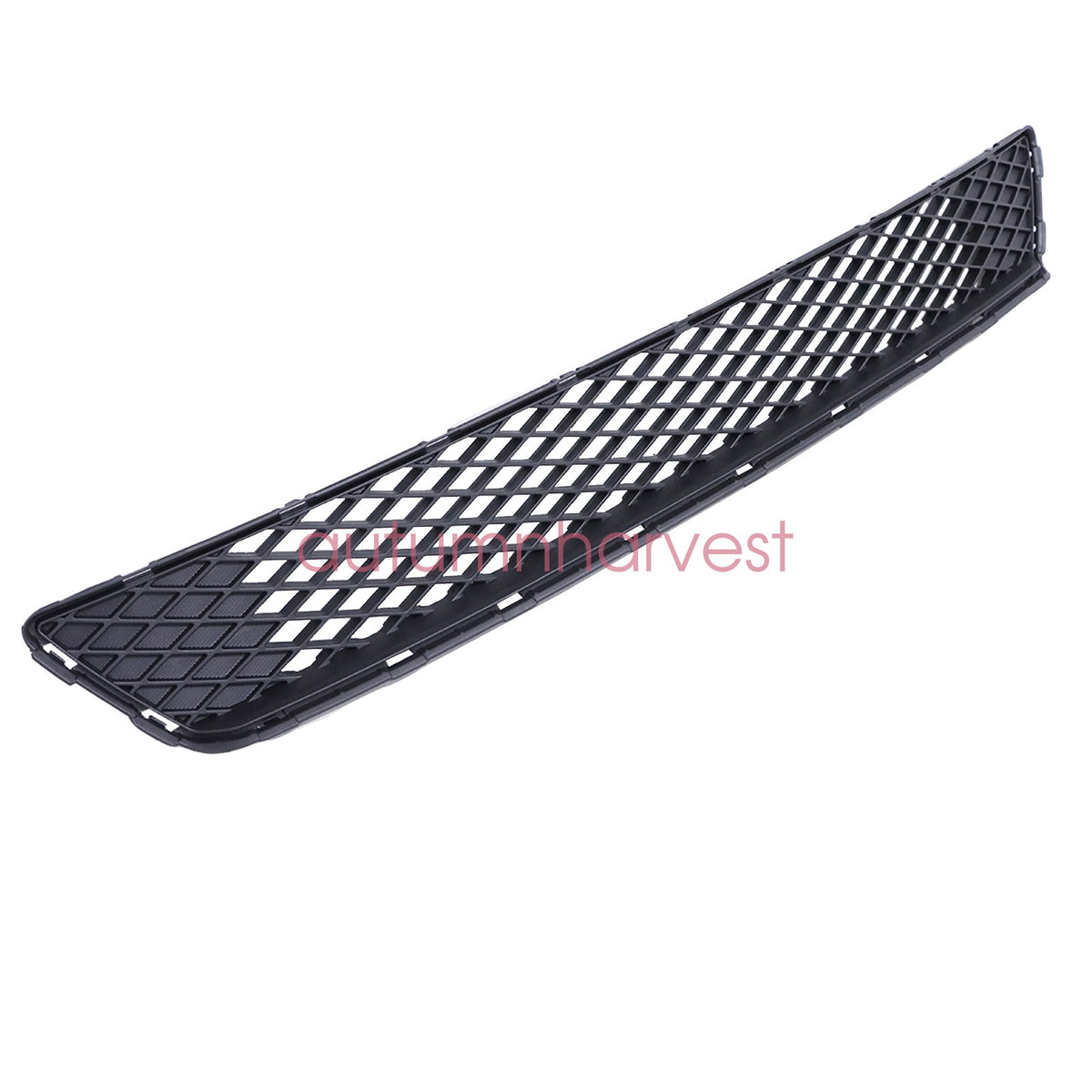 For 15-17 Subaru WRX & STI Front Lower Bumper Hood Grille Black Painted