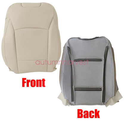 Right Passenger Top Leather Seat Cover Tan For 2015-2019 Subaru Outback Legacy