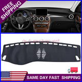 Fits 2016-2022 Mercedes-Benz GLC250 GLC300 Leather Dashboard Dash Cover Carpet