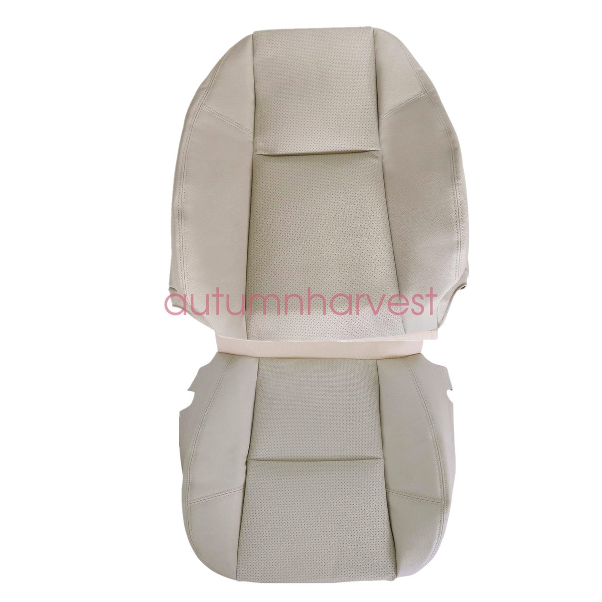 Driver Perforated Leather Seat Cover Tan For 2007-2008 Cadillac Escalade EXT ESV